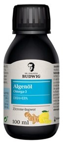 Bild von Algenöl Zitrone-Ingwer, 100 ml, Budwig