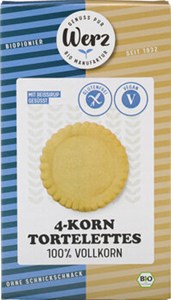 Bild von 4-Korn-Vollkorn-Tortelettes, glutenfrei, 125 g, Werz