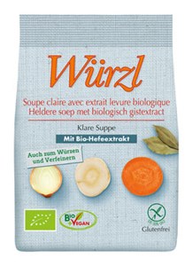 Bild von Würzl Klare Suppe Nachfüllbeutel, 250 g, Eden