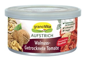 Bild von Walnuss-getr.Tomate veget.Pastete, 125 g, granoVita