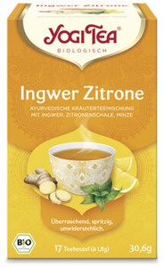 Bild von Ingwer Zitrone Tee Yogi Tea 17 Fb, 30,6 g, Yogi Tea, Choice