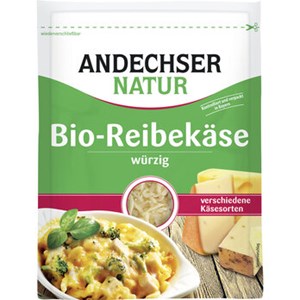 Bild von Reibekäse 45%, 150 g, Andechser