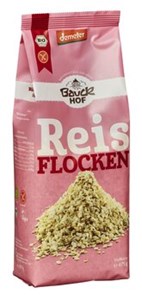 Bild von Reisflocken glutenfrei, Demeter, 475 g, Bauck