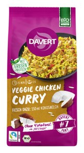 Bild von Veggie Chicken Curry, 120 g, Davert