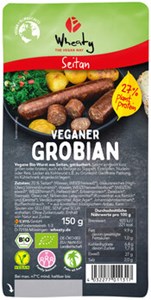 Bild von Wheaty Veganer Grobian, 150 g, Topas