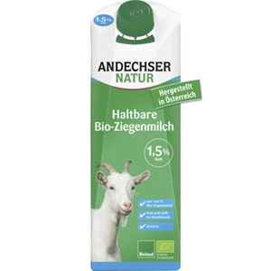 Bild von H-Ziegenmilch 1,5%, bio, 1 l, Andechser