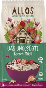 Bild von Beeren Müsli, Das Ungesüßte, 500 g, Allos, Cupper