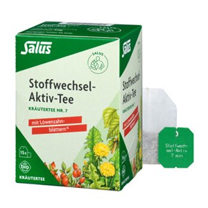 Bild von Stoffwechsel-Aktiv Tee Nr. 7, 15 Fb, 30 g, Salus