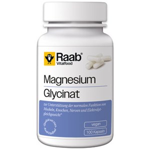 Bild von Magnesiumglycinat Kapsel, 100 Stk, Raab Vitalfood