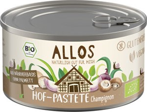 Bild von Champignon, Hof Pastete, 125 g, Allos, Cupper