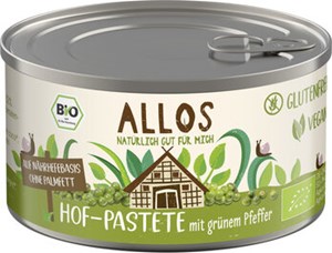 Bild von Grüner Pfeffer, Hof Pastete, 125 g, Allos, Cupper