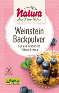 Bild von Weinstein-Backpulver, 3 Stk, Natura, Sanatura
