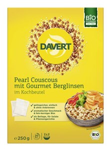 Bild von Pearl Couscous mit Gourmet Berglinsen, 250 g, Davert