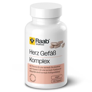 Bild von Herz Gefäß Komplex Kapseln, 100 Stk, Raab Vitalfood