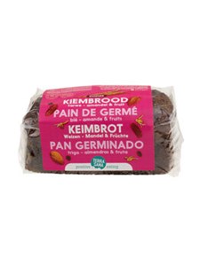 Bild von Keimbrot Weizen mit Mandeln & Früchten, 400  g, TerraSana