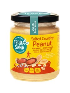 Bild von Erdnussmus Crunchy mit Steinsalz, 250  g, TerraSana