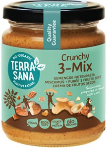 Bild von 3-Mix Mischmus Crunchy ohne Erdnüsse, 250  g, TerraSana