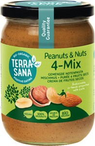Bild von 4-Mix Mischmus mit Erdnüssen, 500  g, TerraSana