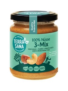 Bild von 3-Mix Mischmus ohne Erdnüsse, 250  g, TerraSana