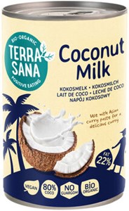 Bild von Kokosmilch 80%, 400  ml, TerraSana