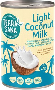 Bild von Kokosmilch fettreduziert, 400  ml, TerraSana