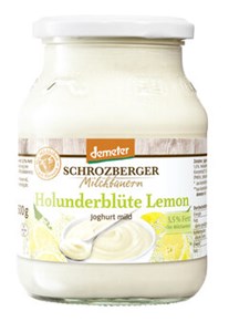 Bild von Hol.-blüte-Lemon Joghurt,Sommer 25, 500 g, Schrozberger Milchbauern