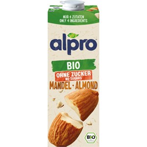 Bild von Alpro® Bio Mandeldrink, Ohne Zucker, 1 l, Alpro / Provamel