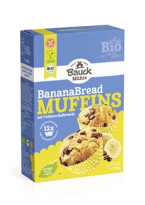 Bild von Banana Bread Muffins, 280 g, Bauck