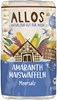 Bild von Amaranth Mais-Waffeln Meersalz, 115 g, Allos, Cupper
