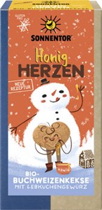 Bild von Honigherzen Kekse GF, bio, 100 g, Sonnentor
