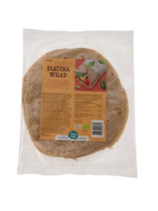 Bild von Piadina Wrap Weizenvollkornmehl u Hafer, 240 g, TerraSana