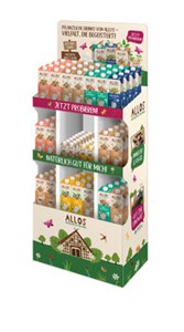 Bild von Leerdisplay Milchalternativen, 1 Disp, Allos, Cupper