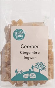 Bild von Ingwer kandiert, 150 g, TerraSana