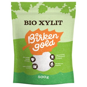 Bild von Bio Xylit, 500 g, Birkengold