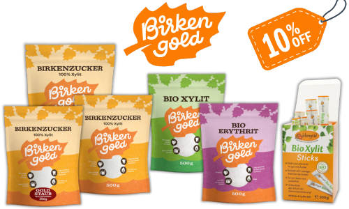 Zuckerfreie Backzeit mit Birkengold