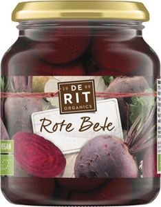 Bild von Rote Bete geschnitten bio, 340 g, DeRitt, Molen Aartje