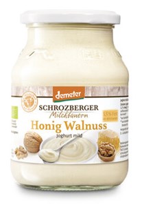 Bild von Honig-Walnuss Jog. Winter 25, 500 g, Schrozberger Milchbauern