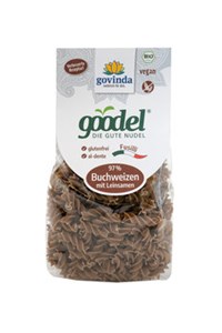 Bild von Goodel Fusilli Buchweizen Leinsaat, 250 g, Govinda