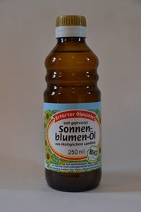 Bild von Pur-Sol-Sonnenblumenöl, 250 ml, Erfurter Ölmühle
