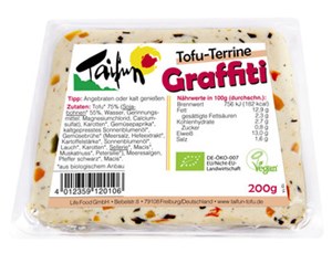 Bild von Tofu-Terrine Graffiti, bio, 200 g, Taifun