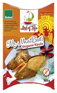 Bild von Mr.Meatbeat BBQ KEULE (Fingerfood), 160 g, Lord of Tofu