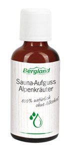 Bild von Alpenkräuter, Sauna-Aufguss, 50 ml, Bergland