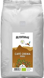 Bild von Cafe Crema 100% Arabica Bohne, 1000 g, Altomayo
