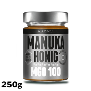 Bild von Manuka MGO100 (silber), 250 g, Madhu Honey GmbH