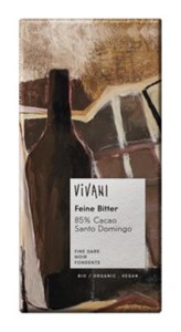 Bild von Feine Bitter 85% Cacao Schokol., 100 g, Vivani