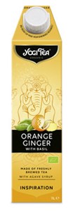 Bild von Orange Ingwer Teekaltgetränk,Tetra, 1 l, Yogi Tea, Choice