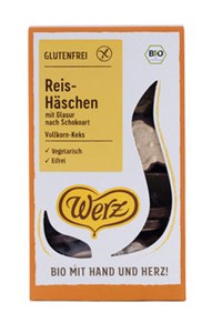 Bild von Reis-Vollkorn-Schoko-Häsli, 125 g, Werz
