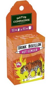 Bild von Hot Ginger Drink Bouillon, 10 Btl, Natur Compagnie