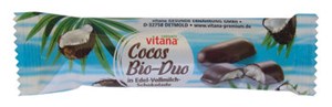 Bild von Cocos-Riegel in VM-Schokol., bio, 40 g, Vitana