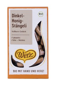 Bild von Dinkel-VK-Honig-Knusperstangen, bio, 125 g, Werz